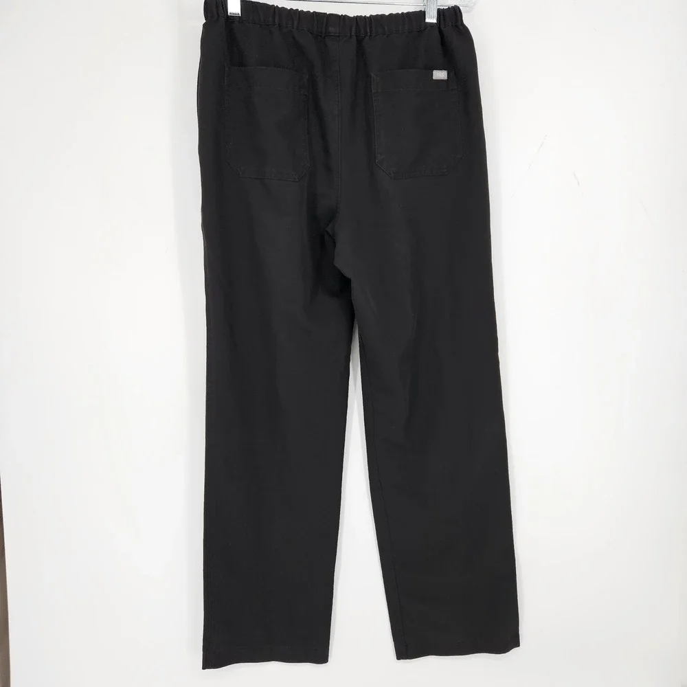 Figs Scrub Pants Mens Medium Pisco Medical Basic Uniform Black Healthcare